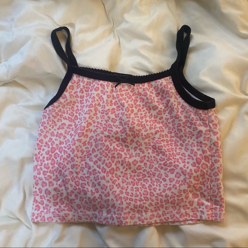 Brandy Melville cheetah tank
